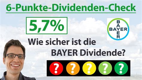 bayer aktie dividende